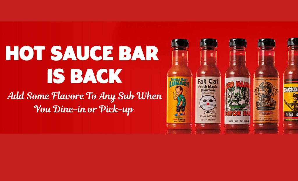 Hot Sauce Bar