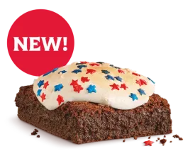 star spangled brownie