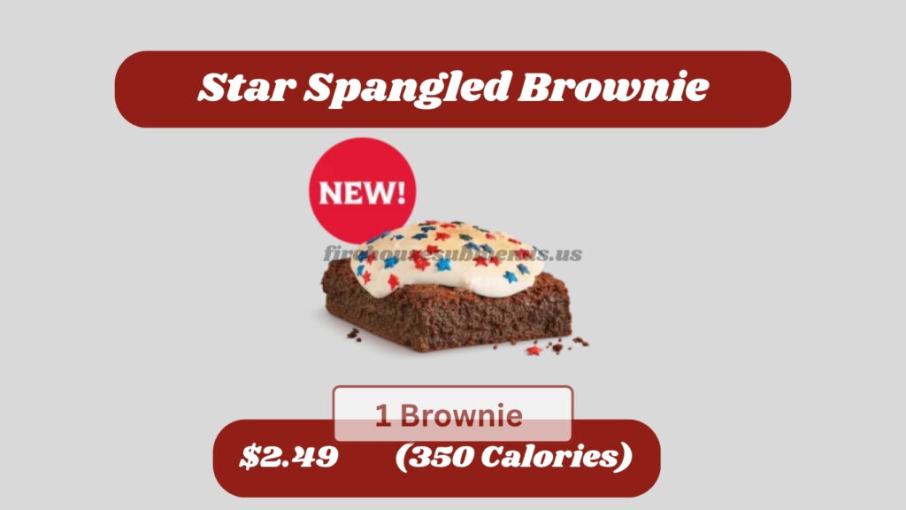 Star Spangled Brownie