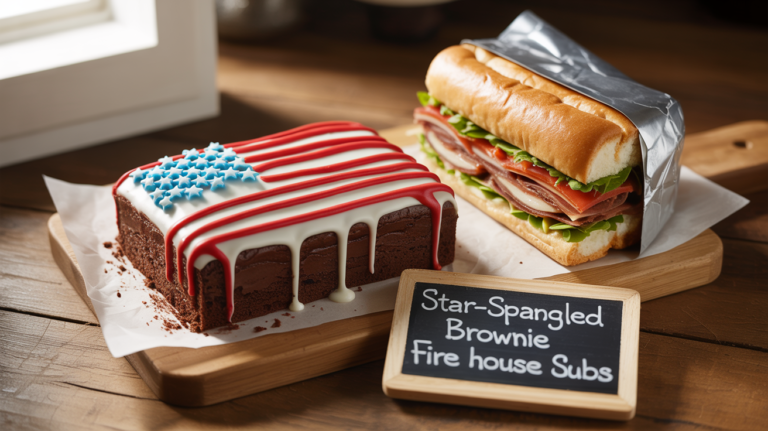 star spangled brownie firehouse